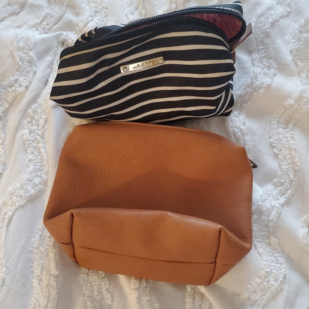 Anthropologie Travel Cosmetic Pouf